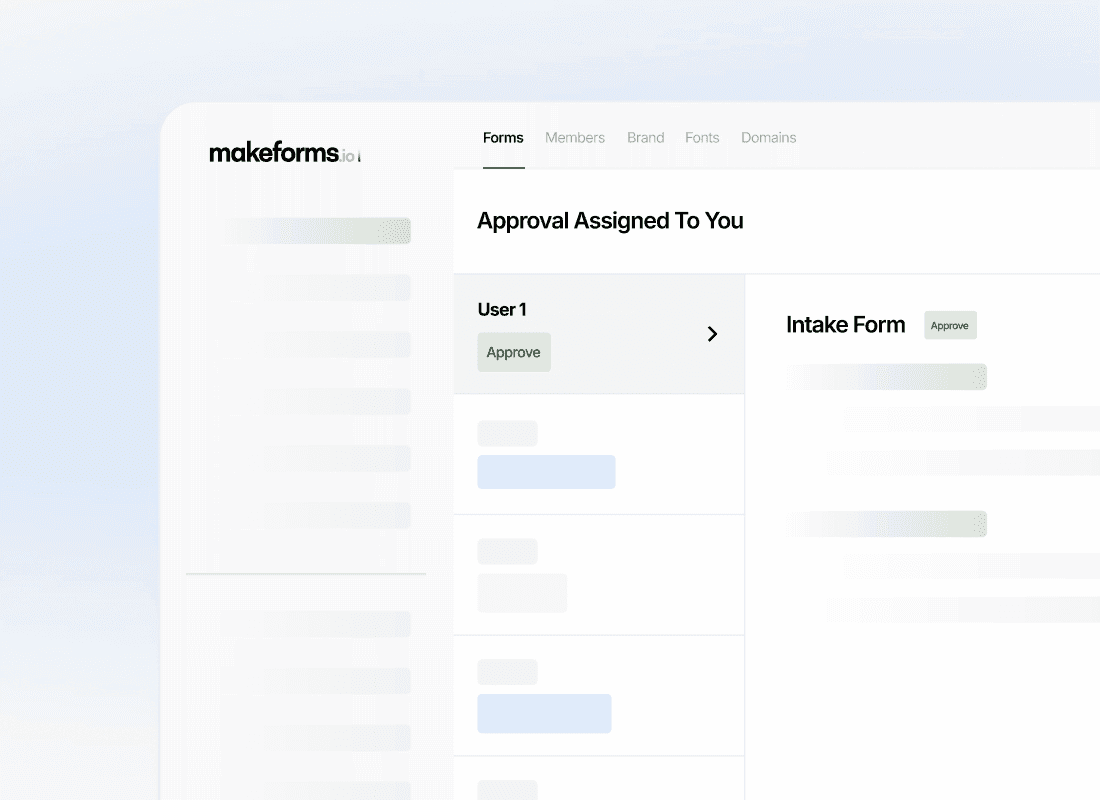 Track and manage approvals