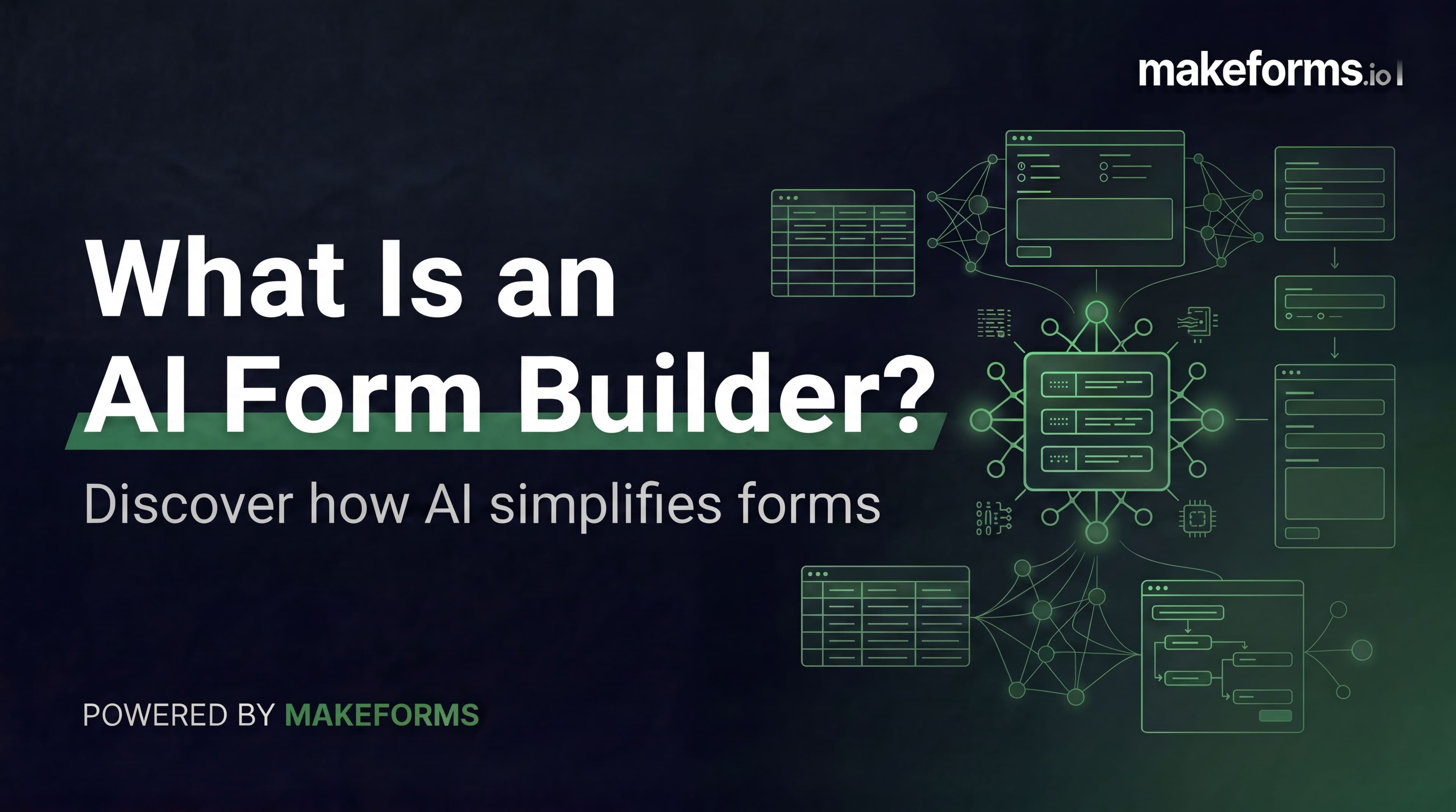 What Is an AI Form Builder?