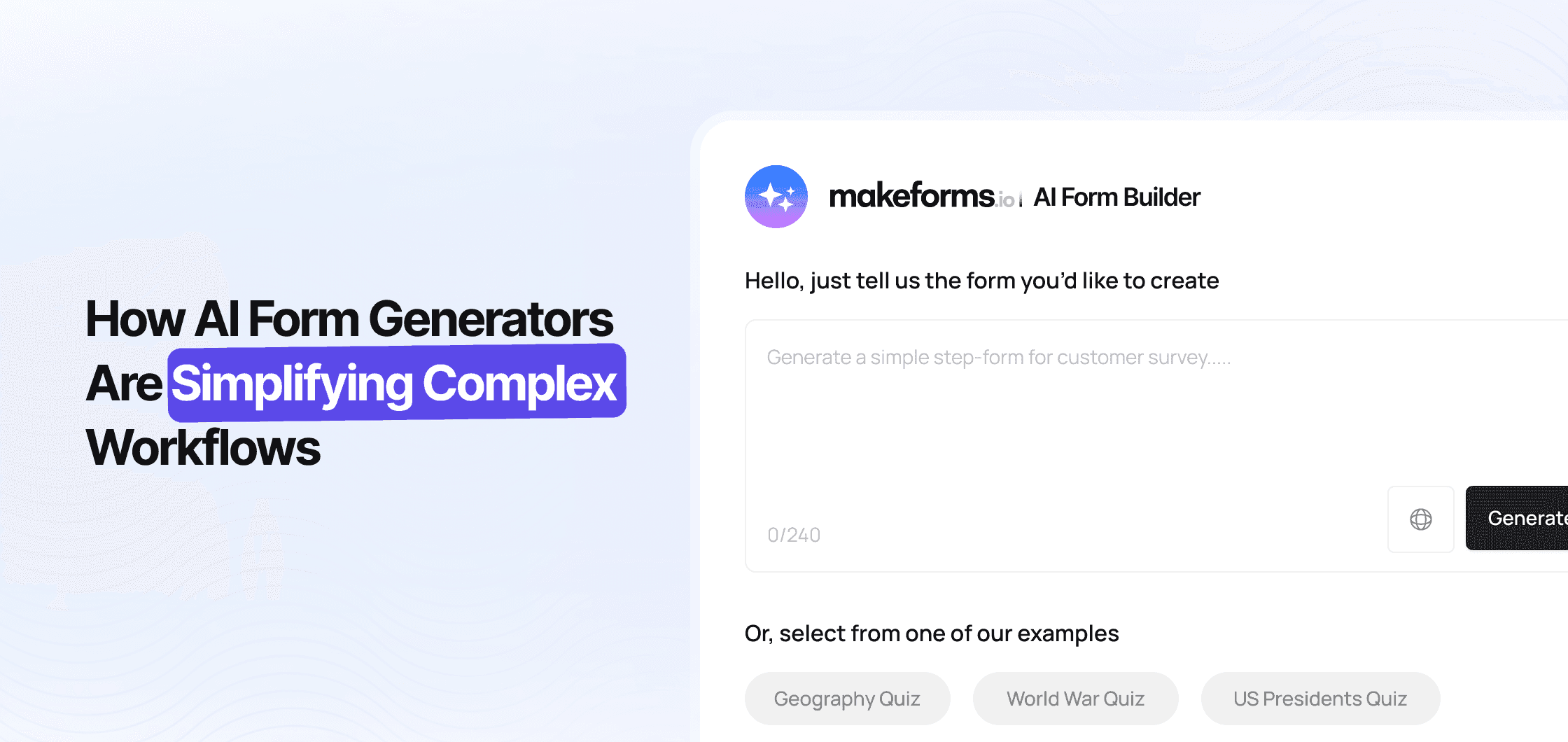 From Prompt to Publish- How AI Form Generators Are Simplifying Complex Workflows