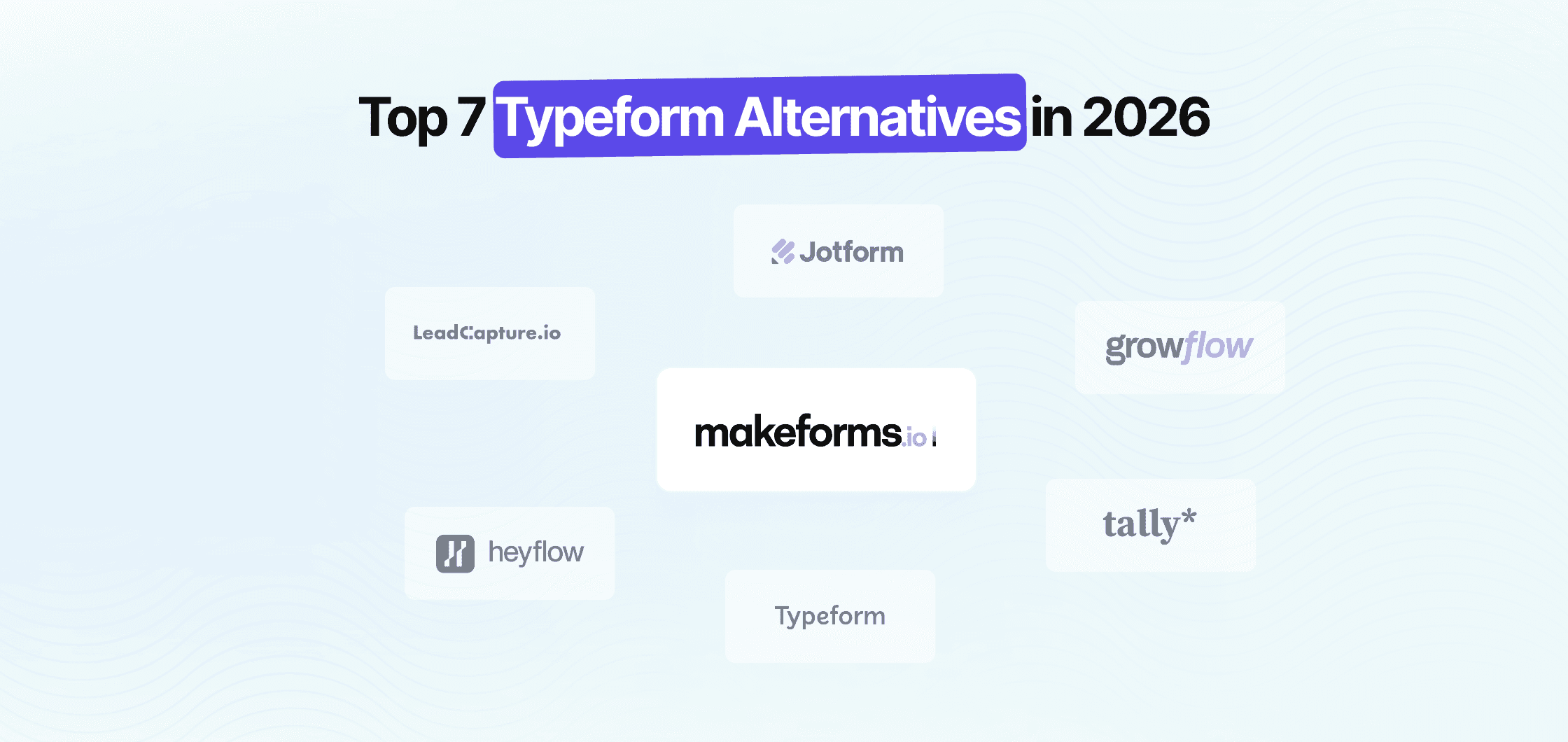 Top 7 Typeform Alternatives in 2026