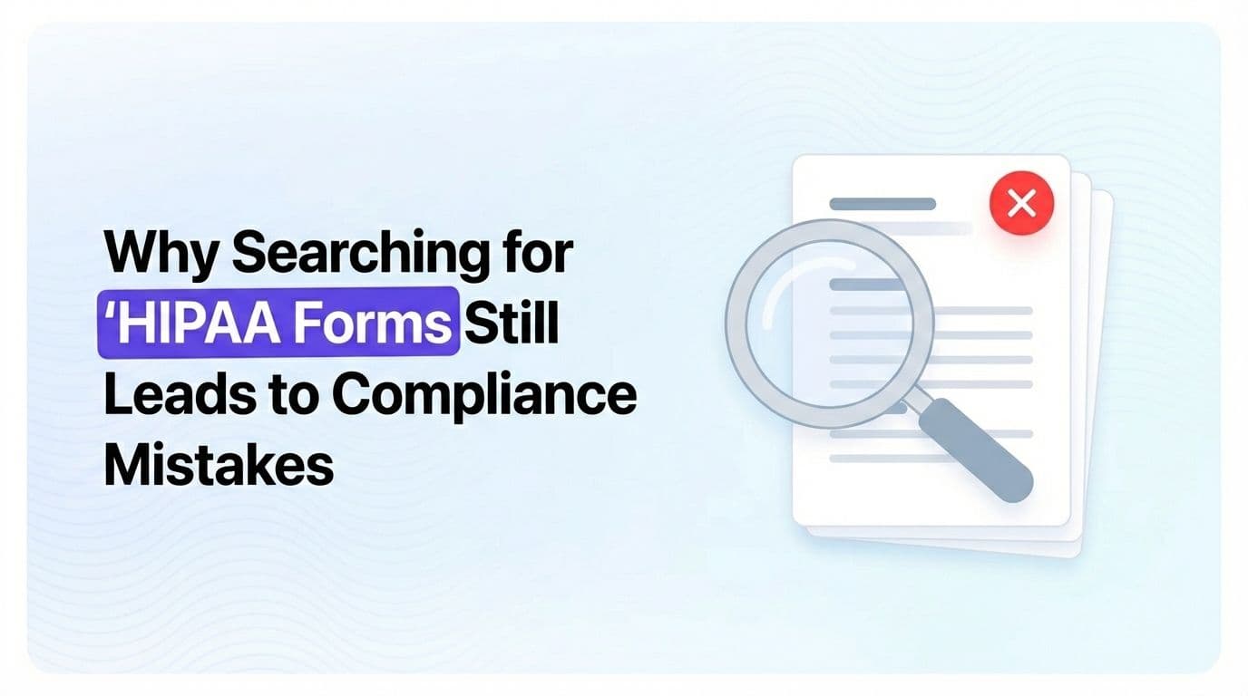 Why Searching for ‘HIPAA Forms Still Leads to Compliance Mistakes