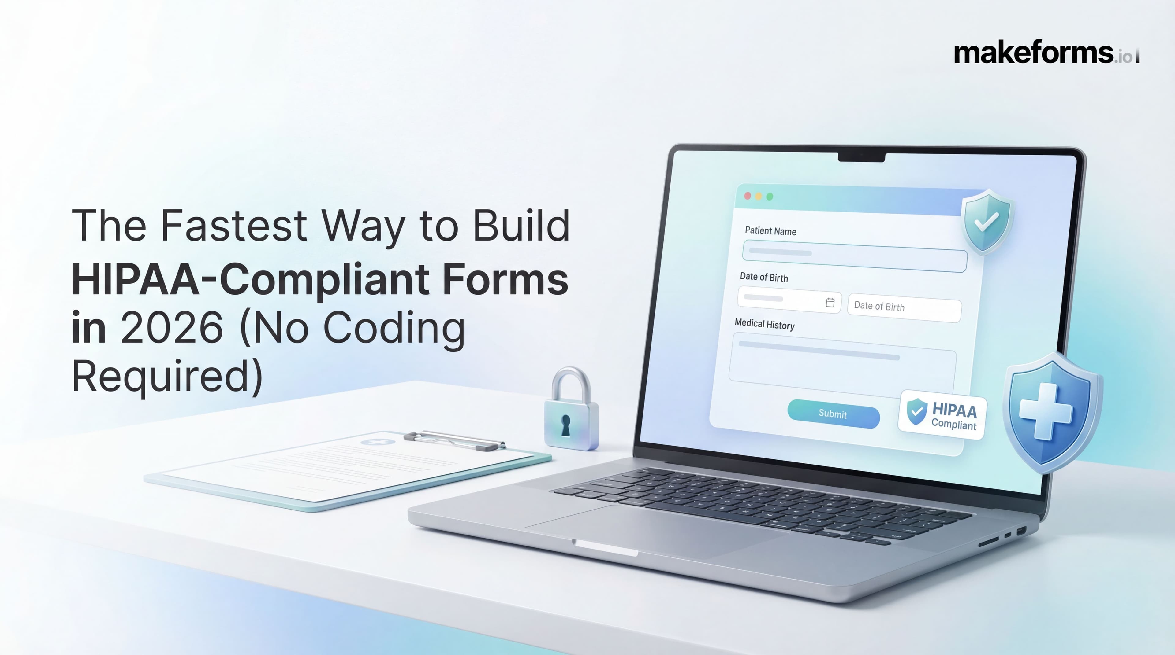 The Fastest Way to Build HIPAA-Compliant Forms in 2026 (No Coding Required)