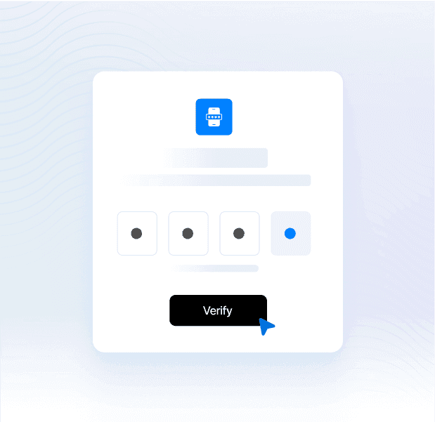 OTP verification forms